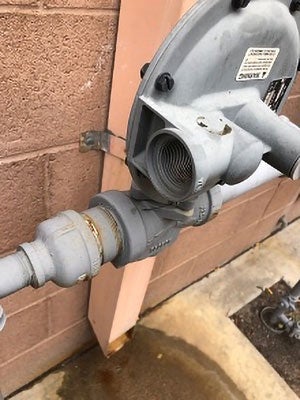 Home gas regulator