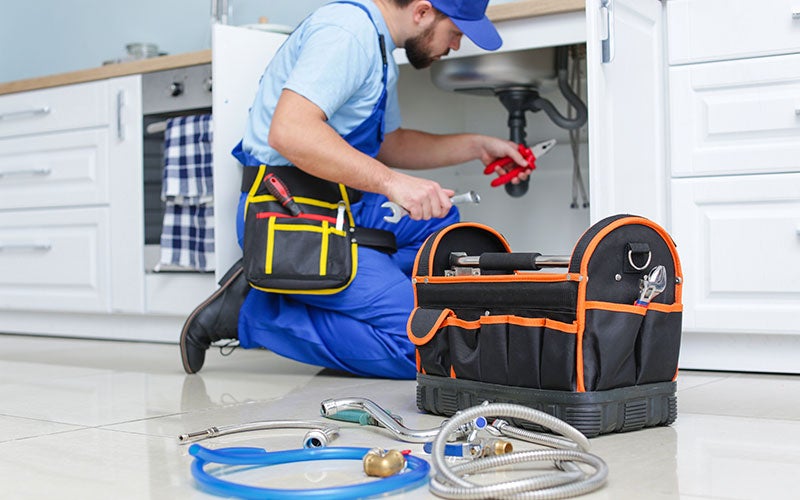 Plumbing repair in Tucson, Arizona